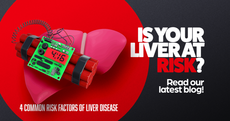 Is your liver at risk? Liver with a ticking bomb on it, clinical research, fibroscan