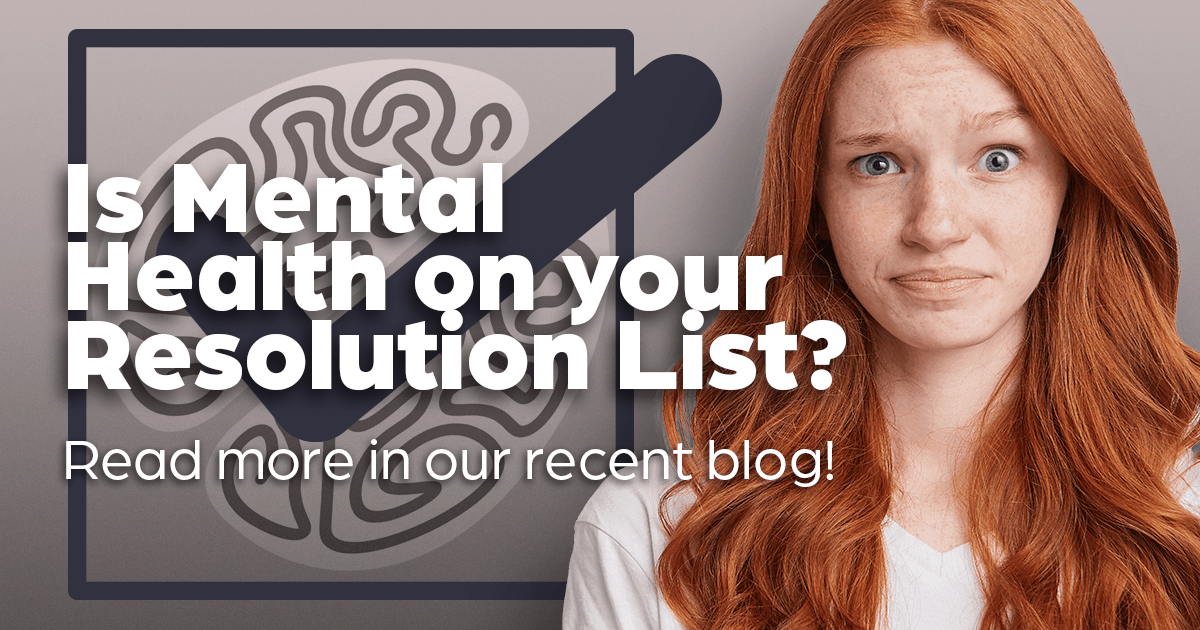 Is mental health on your resolution list? Young teen girl checklist, clinical research