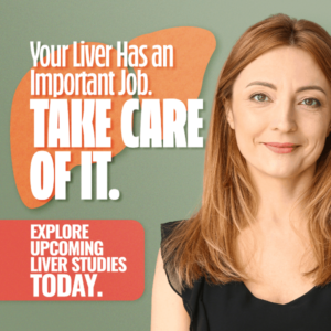 You liver has an important job. Take care of it. Explore upcoming research liver studies today. 