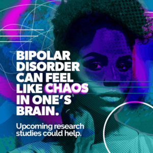 Bipolar disorder can feel like chaos in one's brain