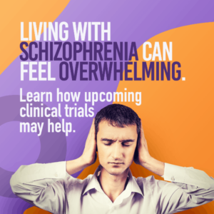 Living with schizophrenia can feel overwhelming
